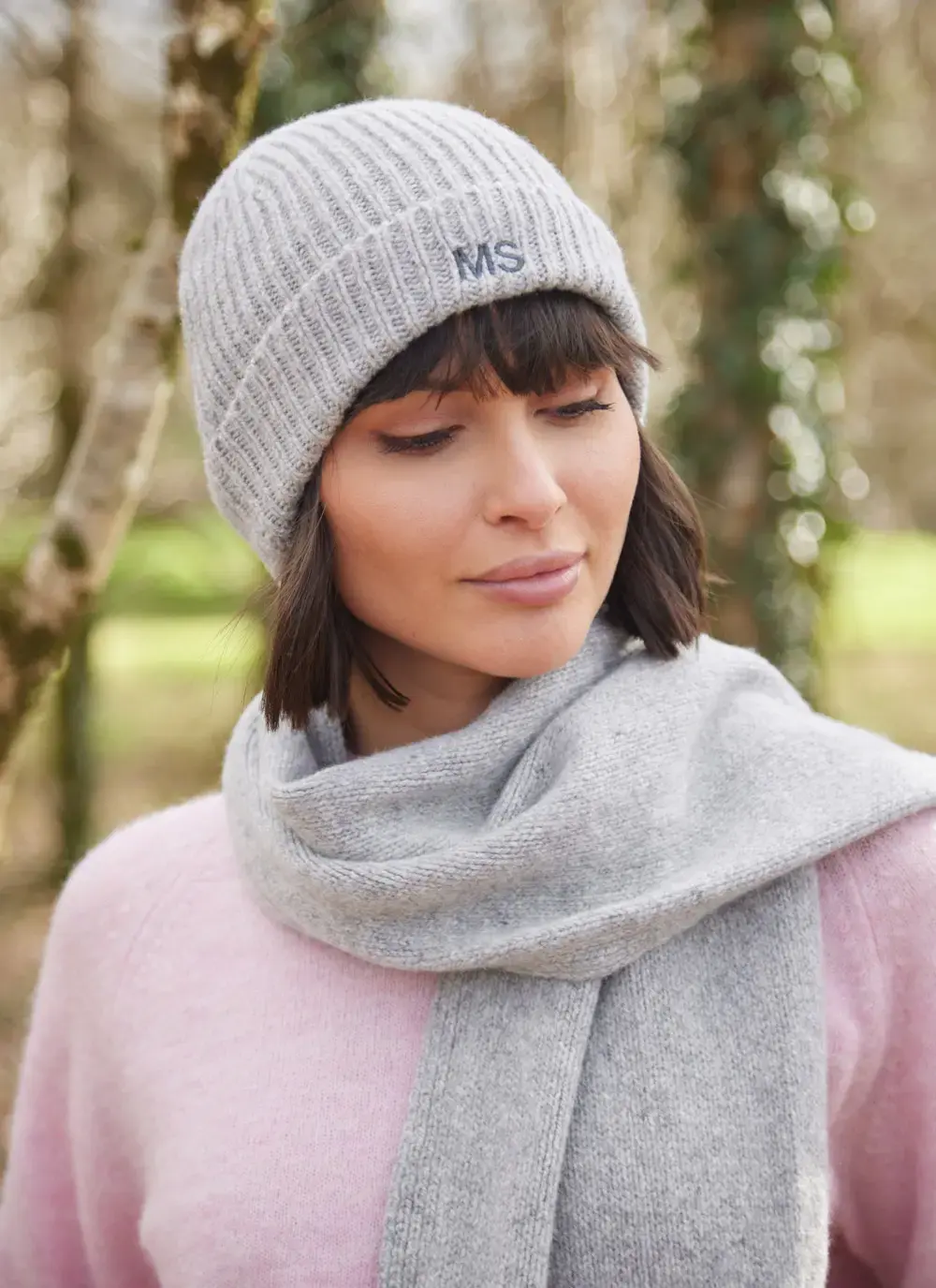 Personalized Cashmere Wool Beanie